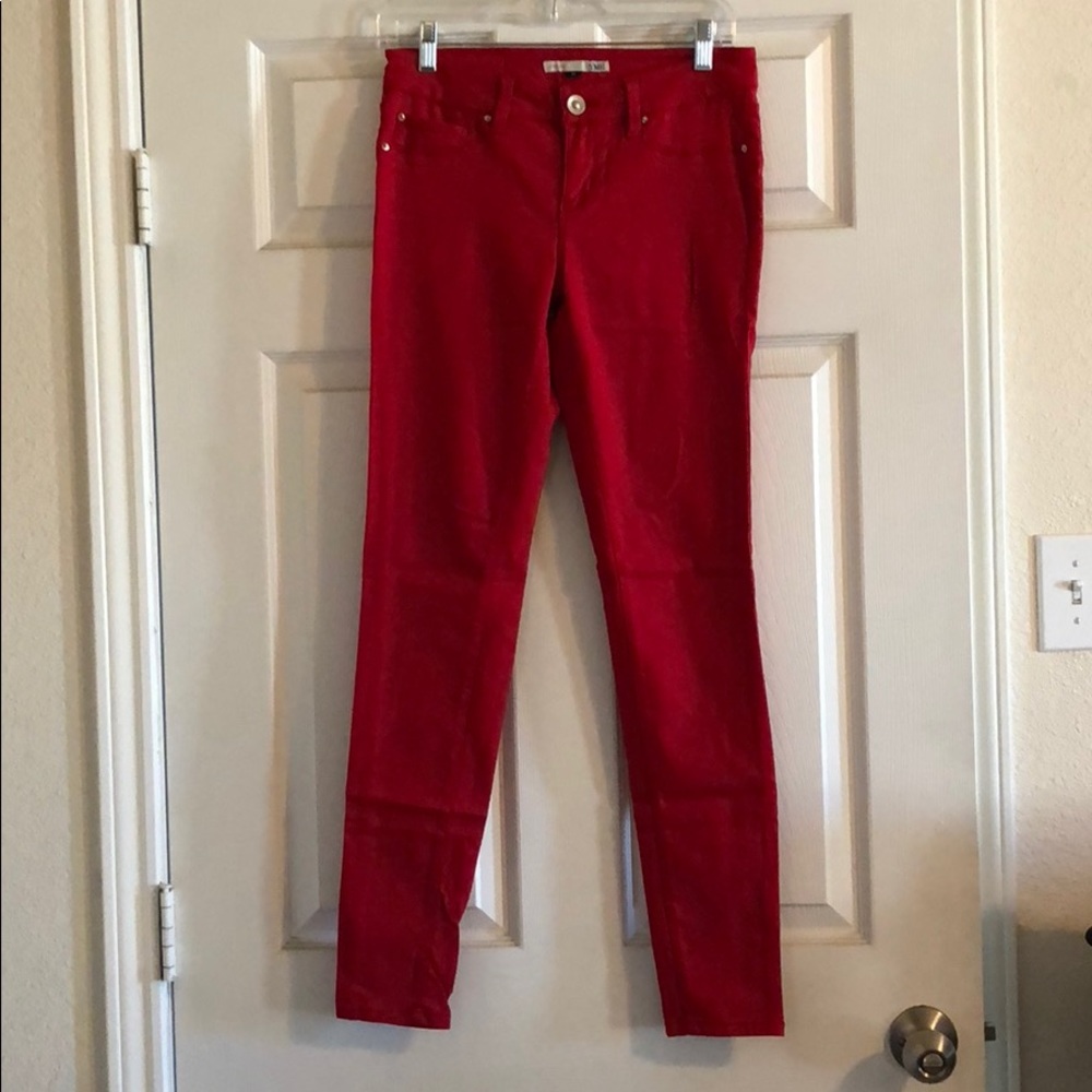 Red Jeggings